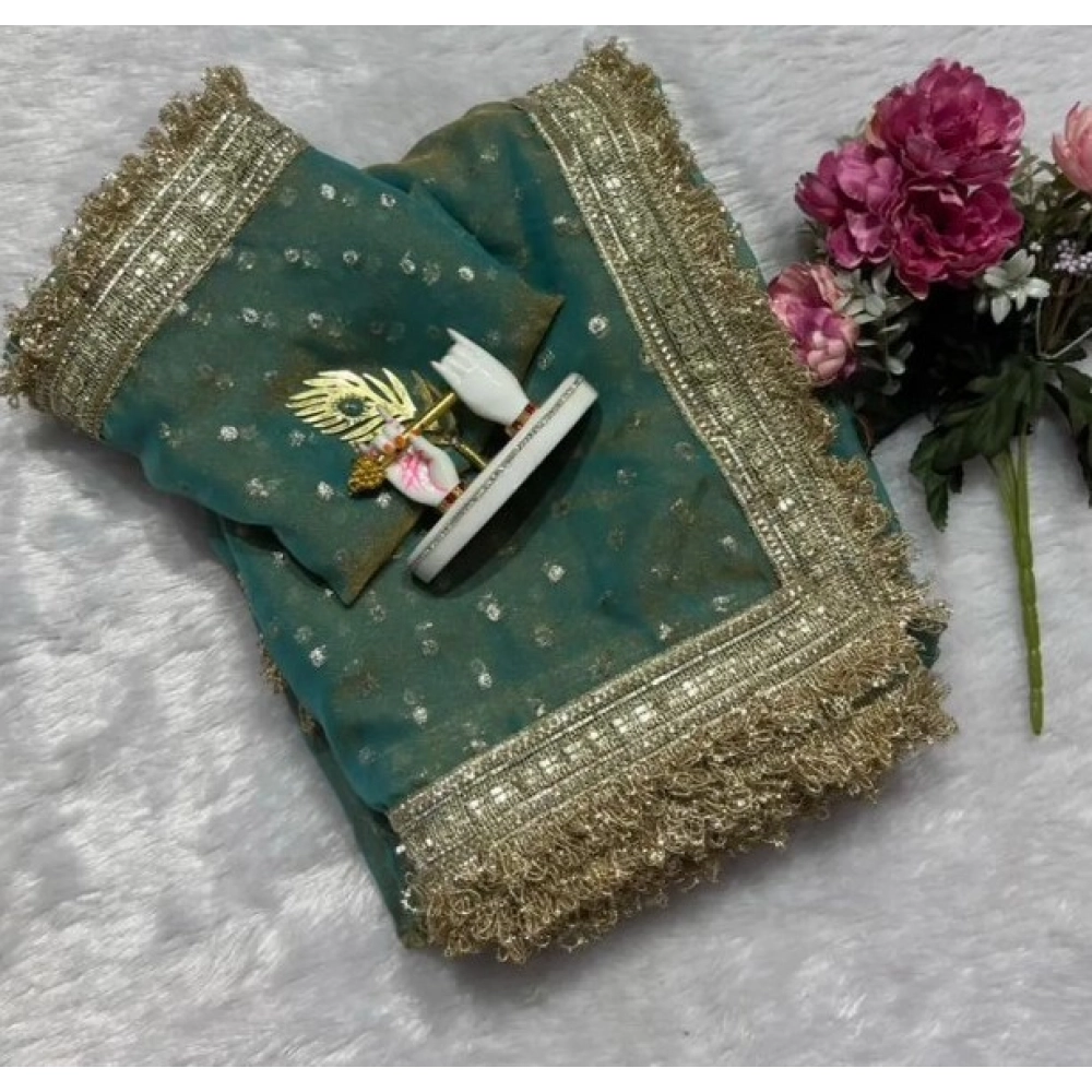 PID-67167-Women-s-Silk-Embellished-Saree-With-Unstitched-Blouse-5-5-Mtr-Blue-1-1000x1000-1.webp Generic Women's Silk Embellished Saree With Unstitched Blouse 5.5Mtr (Green) - Image 1