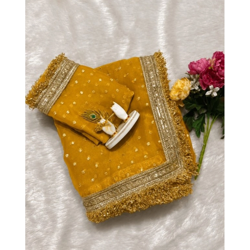 PID-67171-Women-s-Silk-Embellished-Saree-With-Unstitched-Blouse-5-5-Mtr-Yellow-1-1000x1000-1.webp Generic Women's Silk Embellished Saree With Unstitched Blouse 5.5Mtr (Yellow) - Image 1