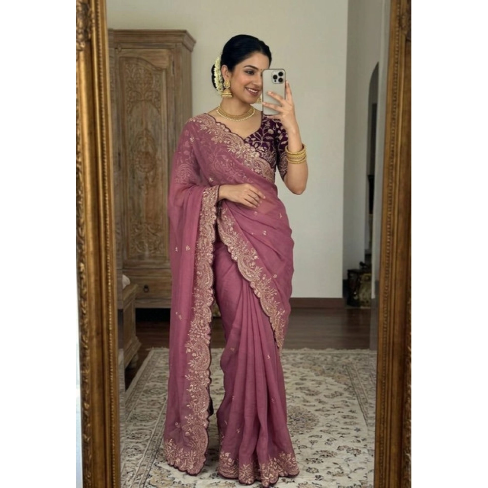 PID-67220-Women-s-Star-Georgette-Embroidered-Saree-With-Unstitched-Blouse-5-5-Mtr-Pink-1-1000x1000-1.webp Generic Women's Star Georgette Embroidered Saree With Unstitched Blouse 5.5Mtr (Pink) - Image 1