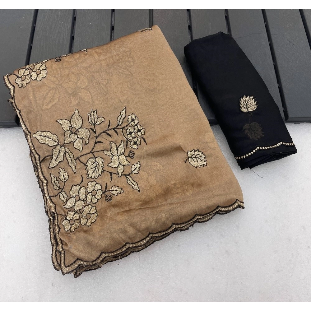 PID-67224-Women-s-Viscose-Silk-Embroidered-Saree-With-Unstitched-Blouse-5-5-Mtr-Gold-1-1000x1000-1.webp Generic Women's Viscose Silk Embroidered Saree With Unstitched Blouse 5.5Mtr (Gold) - Image 1