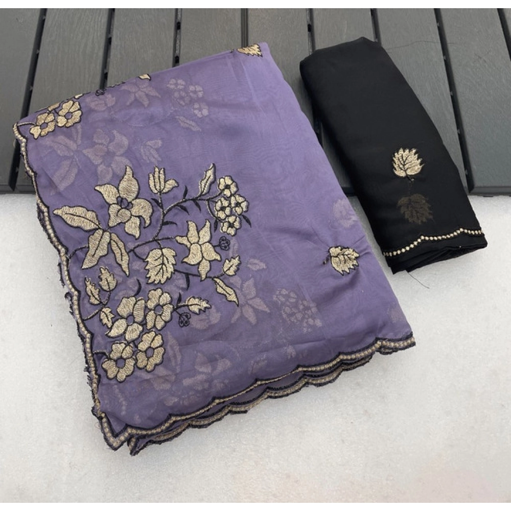 PID-67227-Women-s-Viscose-Silk-Embroidered-Saree-With-Unstitched-Blouse-5-5-Mtr-Purple-1-1000x1000-1.webp Generic Women's Viscose Silk Embroidered Saree With Unstitched Blouse 5.5Mtr (Purple) - Image 1