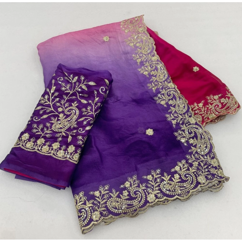 PID-67239-Women-s-Satin-Embellished-Saree-With-Unstitched-Blouse-5-5-Mtr-Purple-1-1000x1000-2.webp Generic Women's Satin Embellished Saree With Unstitched Blouse 5.5Mtr (Multicolor) - Image 1