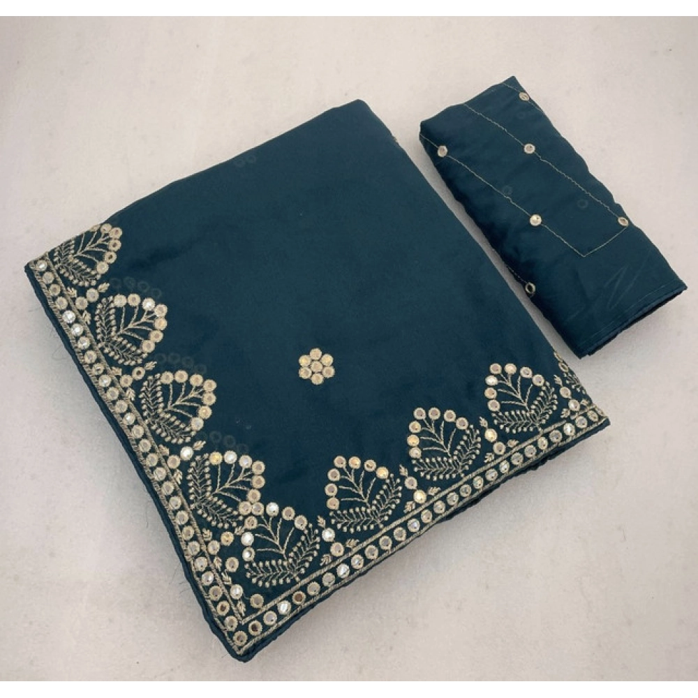 PID-67243-Women-s-Georgette-Embellished-Saree-With-Unstitched-Blouse-5-5-Mtr-Blue-1-1000x1000-2.webp Generic Women's Georgette Embellished Saree With Unstitched Blouse 5.5Mtr (Blue) - Image 1